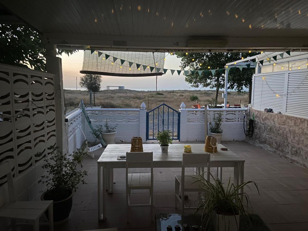 Primera Linea De Playa, Villa Conchita, Con Salida Al Mar Sagunt Exterior foto